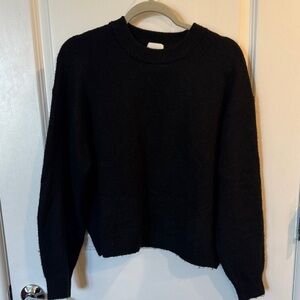 H&M Black Crewneck Sweater
